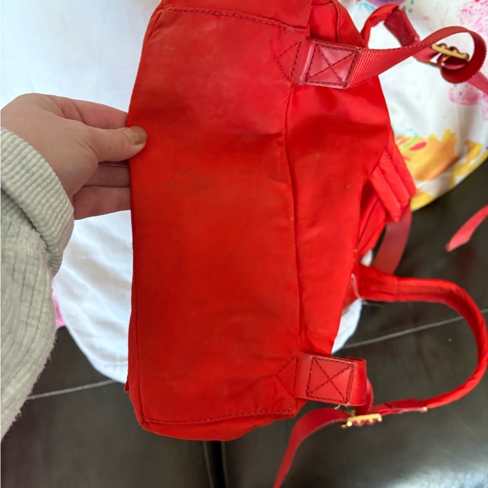 Red Women's Backpack - Picture 7 of 9